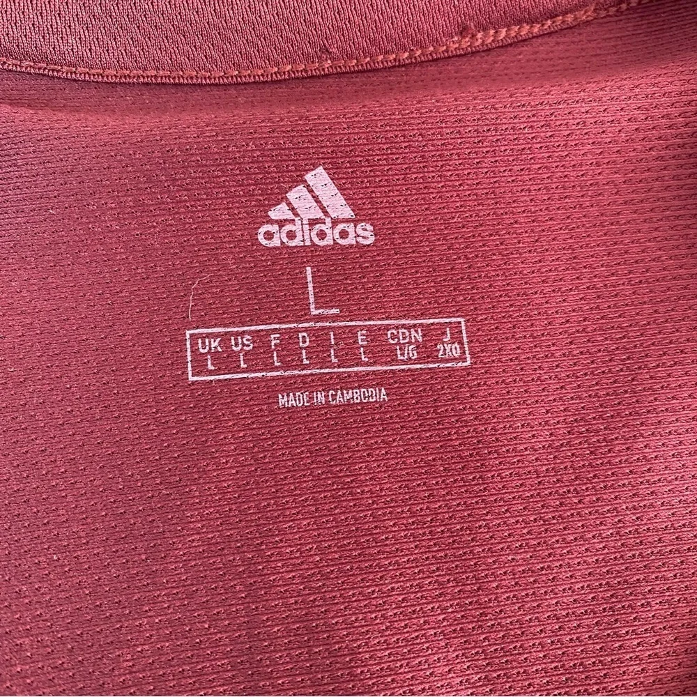 Adidas Maroon Prime Game Day Basketball Jersey Size L